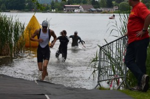 Pepa vybíhal z vody jako třetí, nakonec vybojoval skvělé šesté místo.